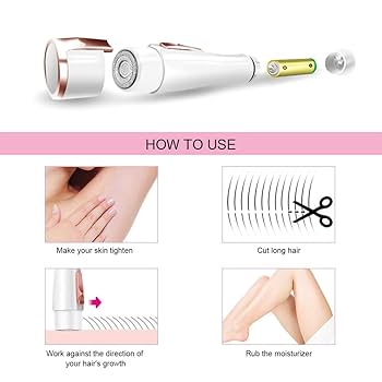 Amazon.co.jp: 女性の顔眉毛脱毛器ポケットペン脱毛器ヘアー